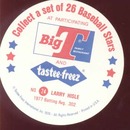 Baseball Ice cream Cup Card Hisle