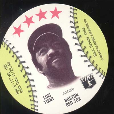 Baseball Ice cream Cup Cap Card Tiant