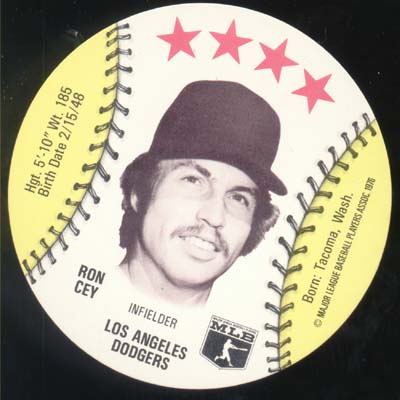 Baseball Ice cream Cup Cap Card Cey