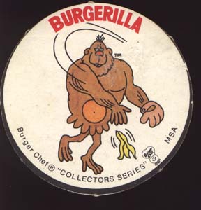 Burger Chef Baseball Card Johnson