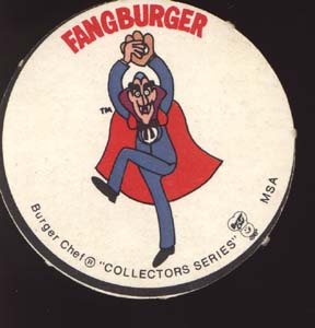 Burger Chef Baseball Card Orta
