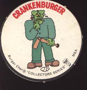 Burger Chef Baseball Card Johnson