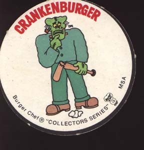 Burger Chef Baseball Card Foote
