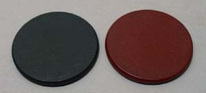 Pair of Bakelight Game Chips