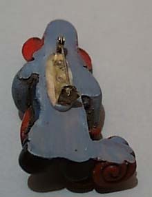 Fireman Statue Pin