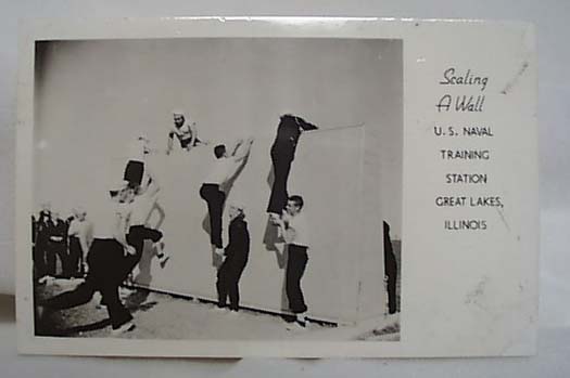 WWII Navy PC Scaling Wall 1943 Great Lakes