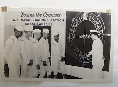 WWII Navy PC Compass 1943 Great Lakes IL