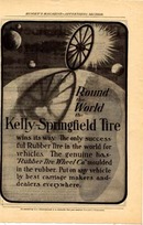 Kelly-Springfield Tire Ad Early 1900s