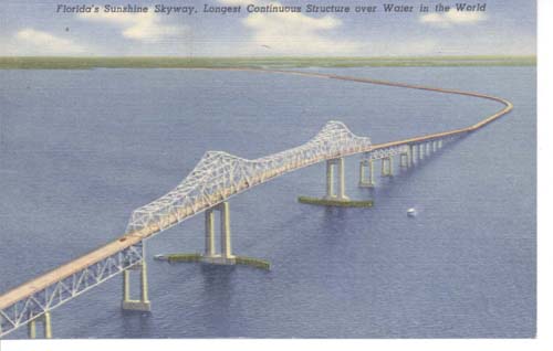 Sunshine Skyway, connect St Petersburg with M