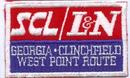 S C L , L & N, Georgia Clinchfield railroad patch