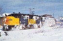 Ocean Limited #6788 RR train postcard
