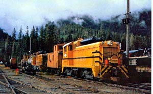 Canadian Forest Products #4804 train postcard