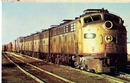 Rock Island&Pacific RR Train postcard