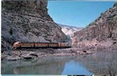 Denver & Rio Grande Western RR Train postcard