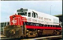 Southern Pacific #6800 RR Train postcard