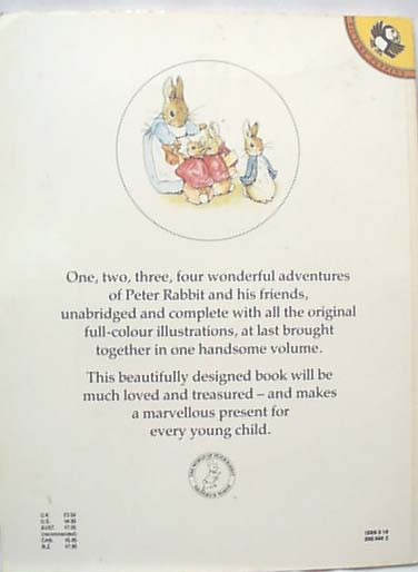 Peter Rabbit by Beatrix Potter Book