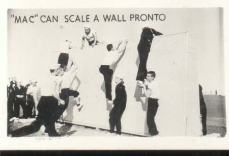 WWII Navy Mini Photo Mac Scales Wall Pronto