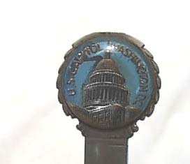 U. S. Capital, Washington D. C. metal letter