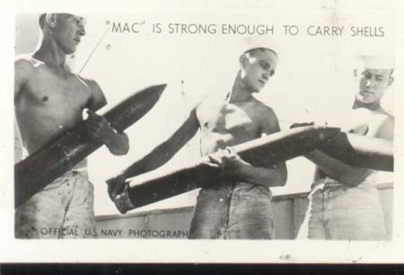 WWII Navy Mini Photo Mac Progress 1943