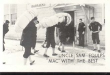 WWII Navy Photo Mac Uncle Sam Equips Best