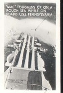 WWII Navy Mini Photo Mac Toughens Up On Seas