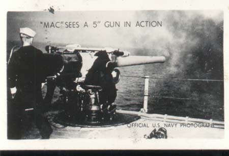 WWII Navy Mini Photo Mac Progress 1943