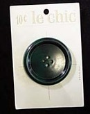 Button - This is one button,dk green