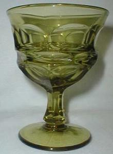 Fostoria Argus Henry Ford Goblet in Green