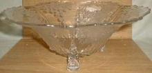 New Martinsville Teardrop Footed Bowl