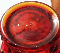 L.E. Smith Moon and Star signed tumbler