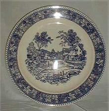 Homer Laughlin Shakespeare Country, Stratwood Chop Plate