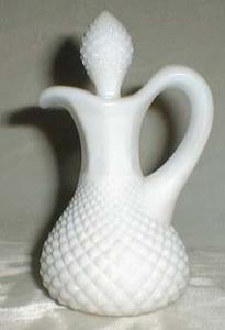 Westmoreland English Hobnail Cruet, Milk