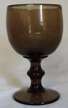 Imperial Hoffman House Water Goblet in Brown