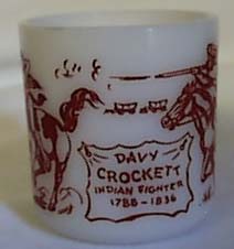 Hazel Atlas Davy Crocket Indian Mug