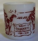 Hazel Atlas Davy Crocket Indian Mug