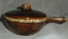 Hull Brown Drip Covered Individual Cassorole