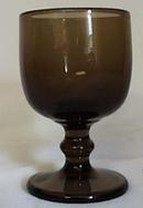 Imperial Hoffman House Wine Goblet in Brown