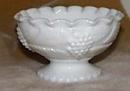 L.E. Smith Vintage Grape Candle Holder