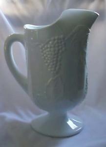 Indiana Glass Pitcher Milk Glass