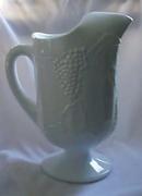 Indiana Glass Pitcher Milk Glass
