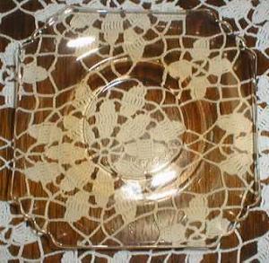 Fostoria Mayfair Cup Saucer in Amber