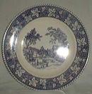 Homer Laughlin Shakespeare Country, Stratwood Dinner Plate