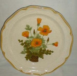 Mikasa Petunia's Dinner Plate
