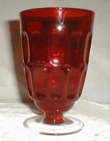 Fostoria Mesa Tumbler in Ruby Red, 10 oz.