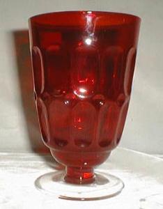 Fostoria Mesa Tumbler in Ruby Red, 10 oz.