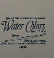 Hearthside Water Colors Dawn Dinner Plate