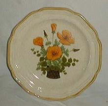 Mikasa Petunia's Salad Plate