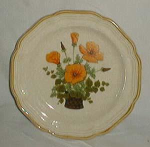 Mikasa Petunia's Salad Plate