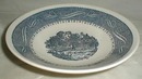 Anchor hocking Currier & Ives cereal bowl