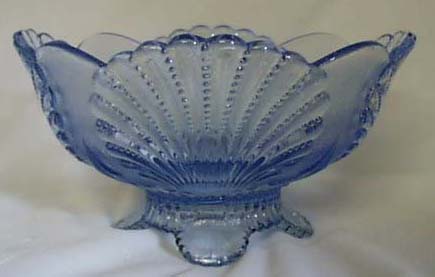 Mosser Shell Fruit Dessert Bowl, Willow Blue